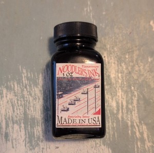 Noodler's Tiananmen Red Ink 3oz - Discontinued -lightly used/near full.