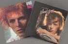 David Bowie Vinyl Lot – Young Americans 1975 + Space Oddity 1977 VG/VG Rock