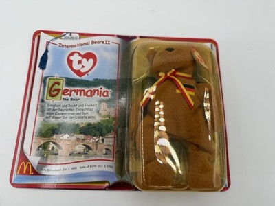    Ty Beanie Baby Mini   International Bears II  Germania  