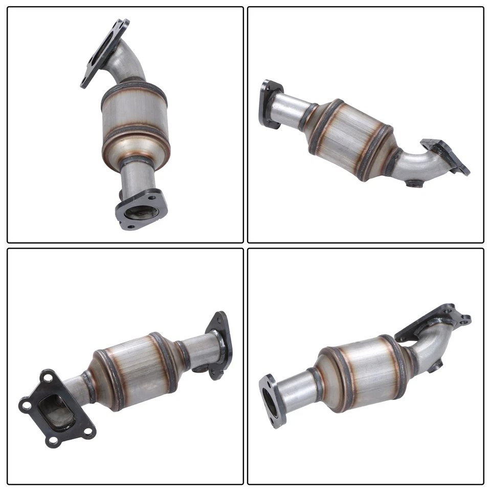 Juego de convertidor catalítico y tubo flexible para Cadillac SRX 3,0 L Bank 1 y 2 2010 2011 Foto 3 de 4