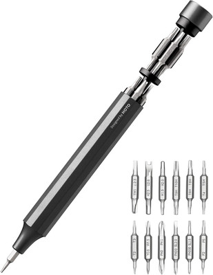 HOTO 24 in 1 Multi Bit Mini Screwdriver Set Magnetic, Manual Precision Screwdriv