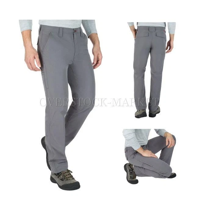 NEW! MEN COLEMAN STRETCH RIPSTOP FABRIC HYBRID HIKING PANT! CELL POCKET! VARIETY