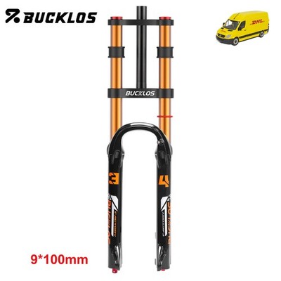 26/27.5/29Zoll MTB Luft-Federgabel 180mm Federweg 9*100mm Schnellspanner 1-1/8''