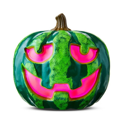 Walmart 7'' (18 cm) Wassermelone Jack-o-Laterne Blasform Licht Sommerzwischen VORVERKAUF*