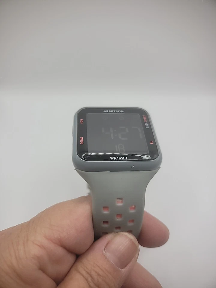 Armitron Pro Sport Digital Wristwatch Watch Sport Water Resistant 185 ft M1179B - Image 3 of 4