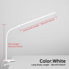 USB Flexible Reading LED Light Clip-on Beside Bed Desk Table Lamp Book Lights US