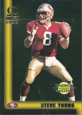1999 Pacific Omega Gridiron Masters #30 Steve Young