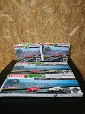 Vintage Carrera Servo 140, 2x 77501 Curve 1/45°+ 2x 77509 Double-Length Straight