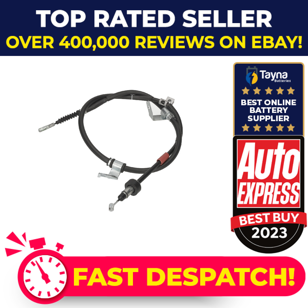 Handbrake Cable Rear Left ADBP460012 Blue Print Hand Brake Parking 597601Y300