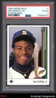 1989 Upper Deck Star Rookie #1 Ken Griffey Jr. RC ROOKIE MARINERS PSA 4 VG/EX