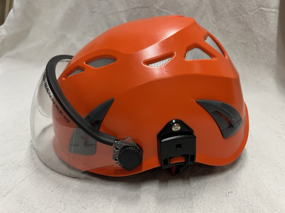 Stihl Arborist Helmet by Kask with Clear Visor Safety Helmet | eBay