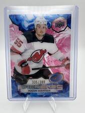 2021-22 Upper Deck Ice Premieres RC  Mason Geertsen /399 Red