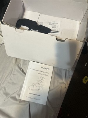   QUINEAR QN-021A Air Compression Leg Massager with Heat New Factory Sealed 