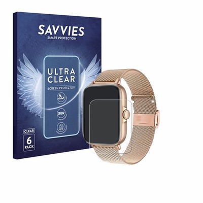6x Schutzfolie für Pireware Elegance 4 Display Schutz Folie