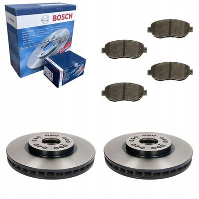 BOSCH Bremsscheiben + Beläge Vorne für LEXUS GS IS I SC TOYOTA CHASER