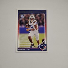 2024 Panini Score Football Malik Nabers #306 Rookie RC New York Giants