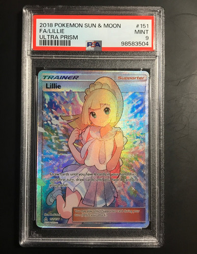 Lillie graded PSA 9 for sale on eBay