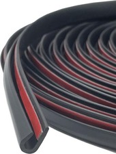 Car Door Edge Guards Self Adhesive Rubber U Channel Edge Trim Metal Edge Protect