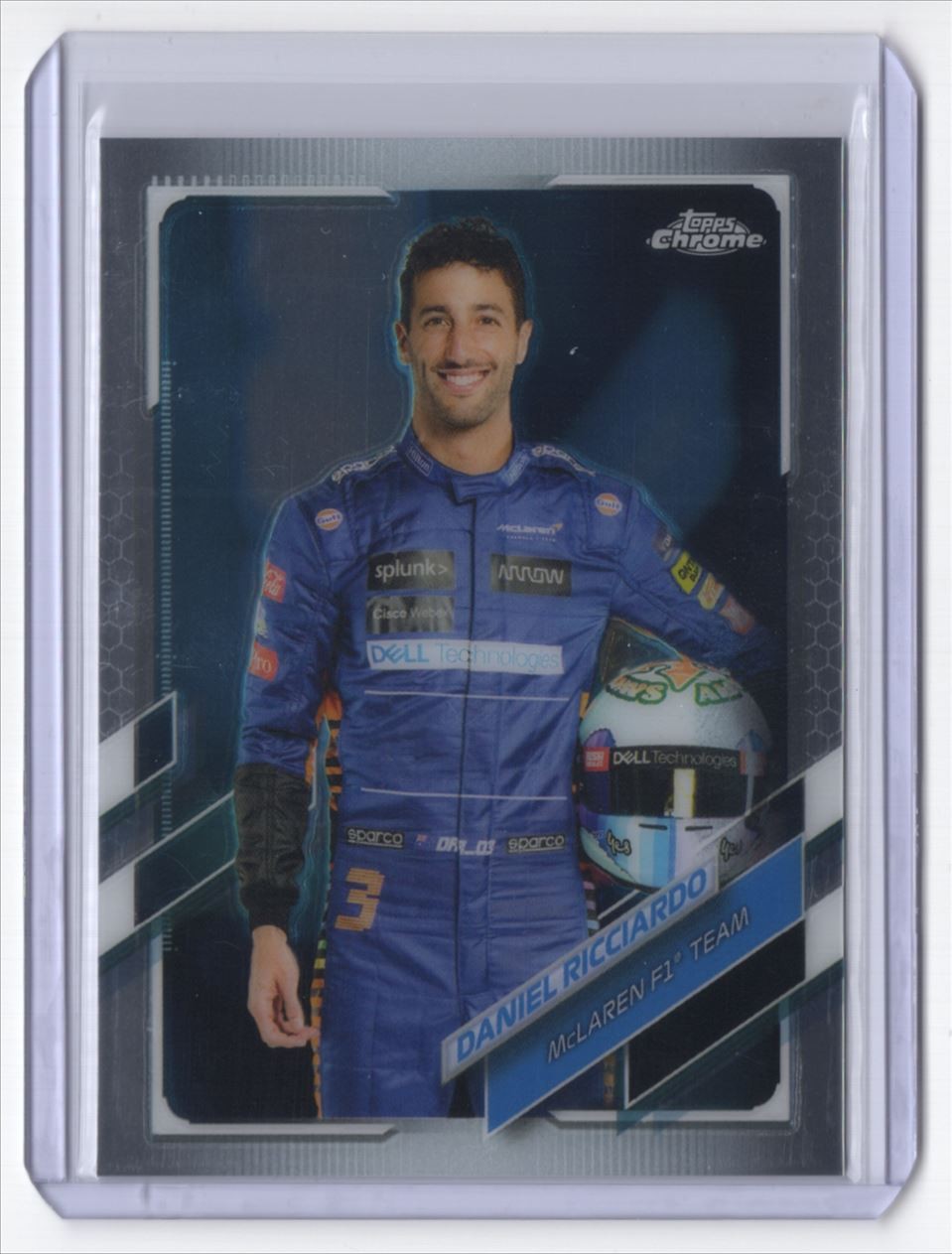 2021 Topps Chrome Formula 1 * Daniel Ricciardo McLaren F1 Team #5