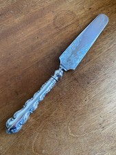 Antique Victorian Silver Plated Cake Server Slice by Lee & Wigfull 1894