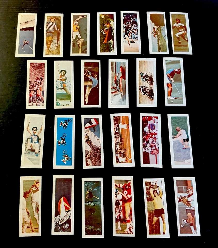 1976 Nabisco Sugar Daddy All Sports Complete Set(25), Evel Knievel, SB10,Ashe,NM - Image 2 of 3