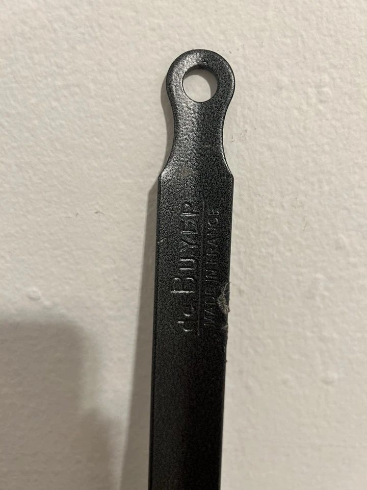 Sartén para crepé tortilla de acero al carbono mineral B De Buyer 9,5” tiene algunas manchas de óxido Foto 2 de 4