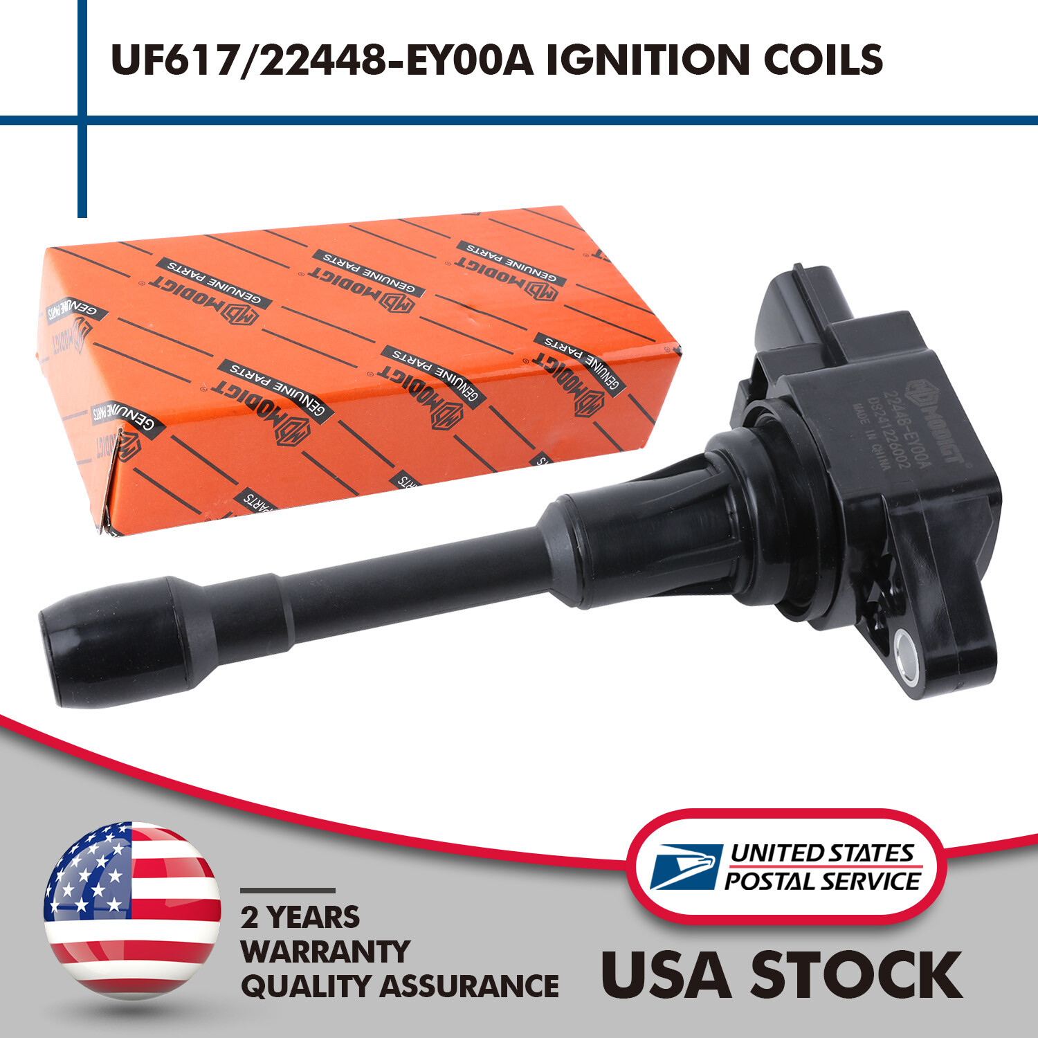 High Performance Ignition Coils Set for Nissan 370Z Infiniti FX50 G37 M37