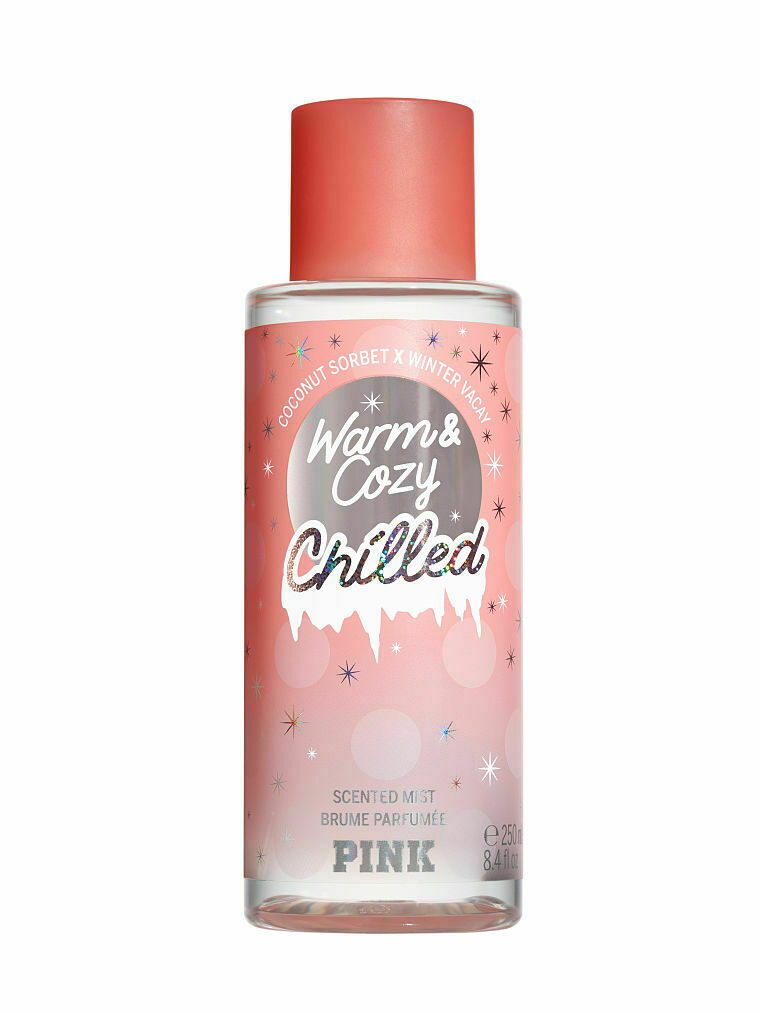 Victorias Secret PINK Warm & Cozy Chilled Body MIST LIMITED ED NWT