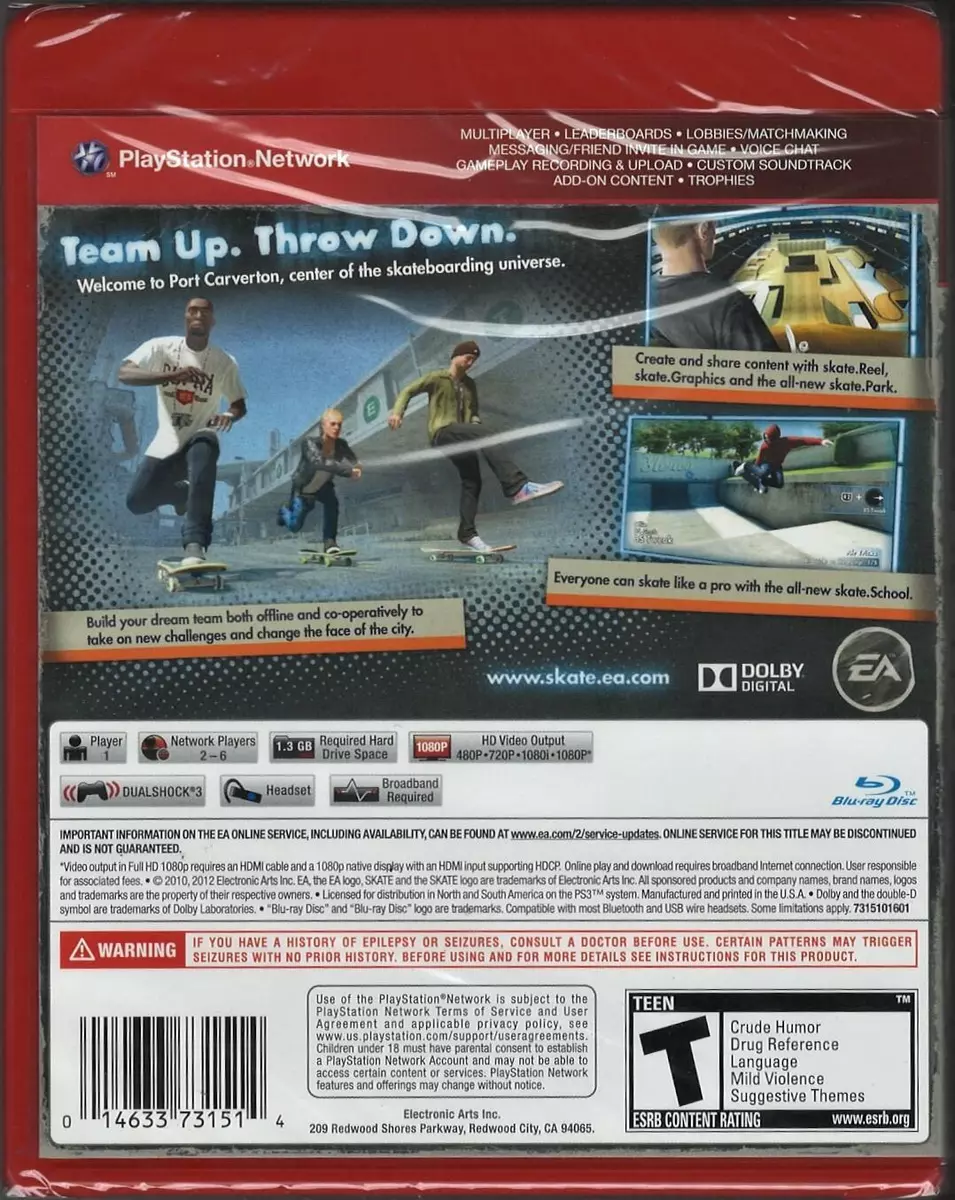 Download Skate 3 for the PS3