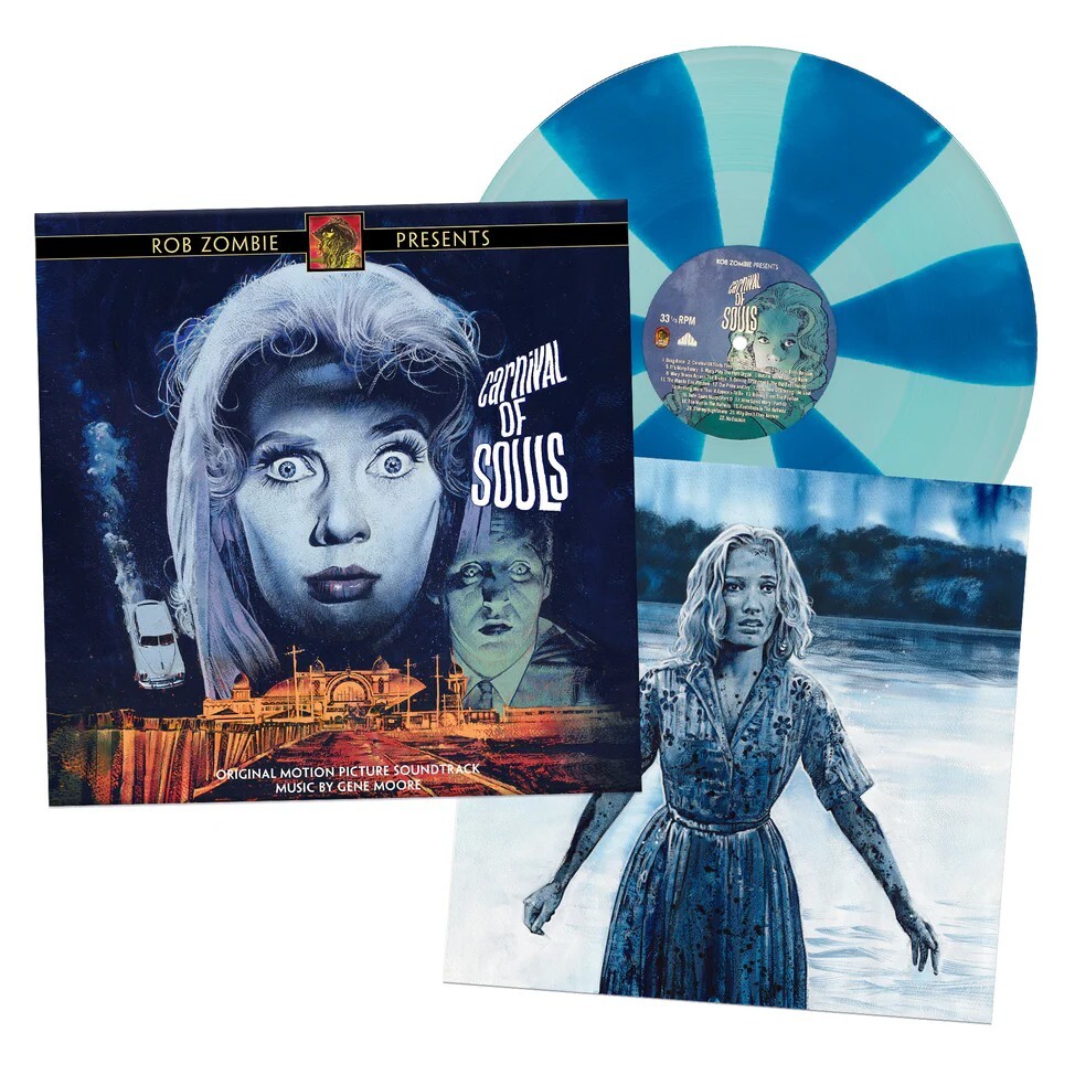 Carnival of Souls Original Score Blue Vinyl Rob Zombie Gene Moore Limited Edition New