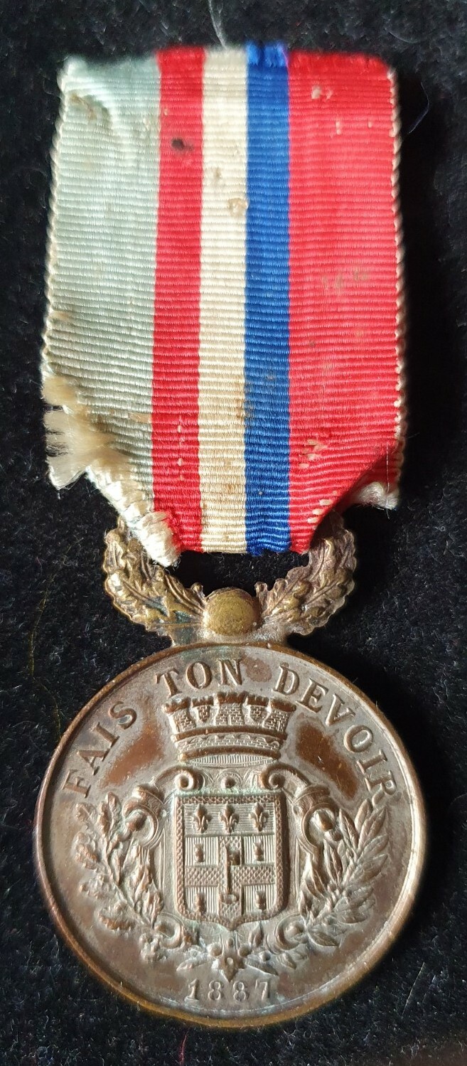 Médaille Sauveteurs Sarthe