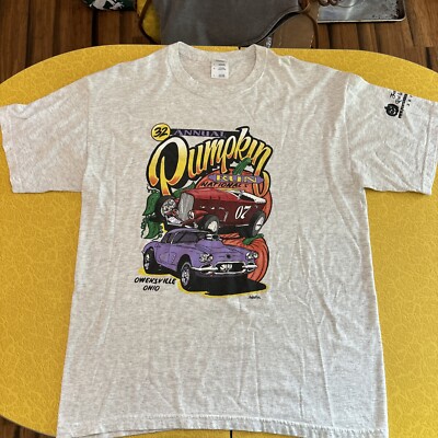 2007 32nd Annual Pumpkin Run Nationals Tshirt Drag Racing Card - Main Image