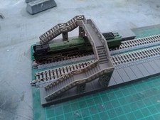 N Gauge Train set 1/160 -  1/150 scale Model Railway.Building. Footbridge