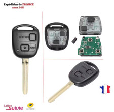 Pad In Gomma Di Ricambio Per Telecomando Auto A 3 Tasti – Compatibile Con Toyota Avensis, Corolla, RAV4
