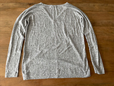 Rag & Bone Jean Women S Long Sleeve Top Heathered Gray Jumper