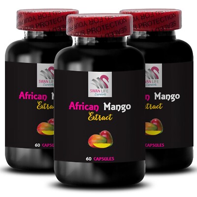 Vibrant nourishment - AFRICAN MANGO EXTRACT - Natural essence 3 Bottle 180 Caps