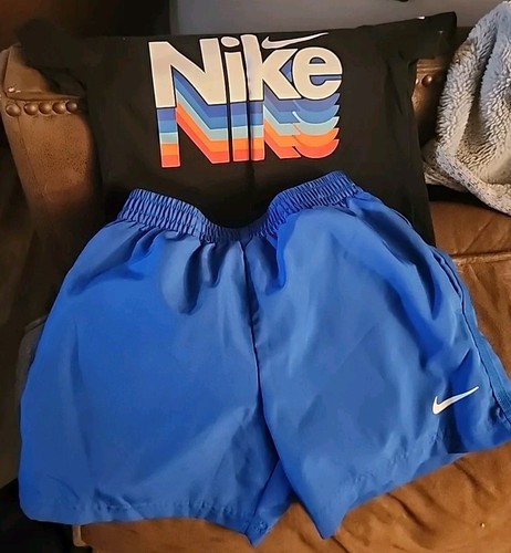 Toddler Boys Nike Shirt And Shorts Outfit Set Size 3-4/4T- NEW WITHOUT TAGS