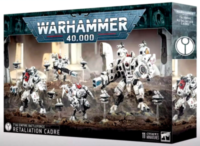 【WARHAMMER】Tau RETALIATION CADRE　新品未使用 Warhammer 40K T'au Empire Retaliation Cadre Battleforce | OOP New