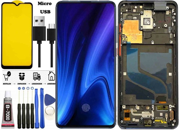 FüR Xiaomi Mi 9T Lcd Bildschirm Display Touchscreen Schwarz Oled-image