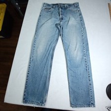Vintage Levi's 505 Men's Orange Tab Size 36x32 Jeans