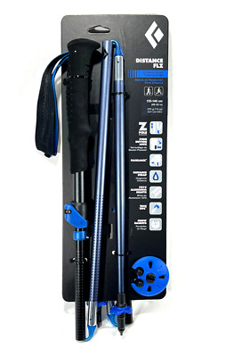 Black Diamond Distance FLZ Trekking Poles Pewter, 140 cm