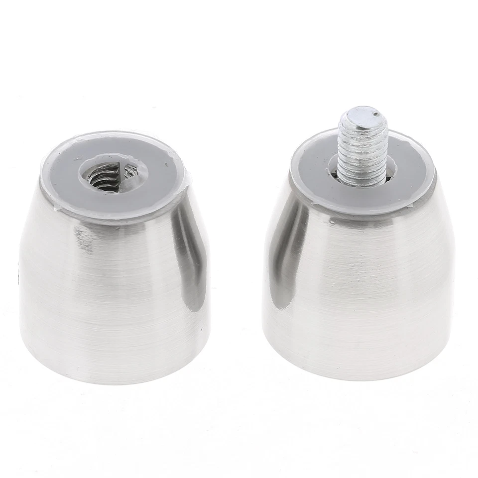 Brushed Satin Elegant Cone Shape Design Shower Cabinet Door Knob Handle - Image 4 of 4