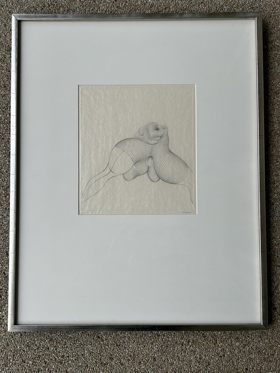 Hans Bellmer (German) - Surrealist Etching, Signed/La