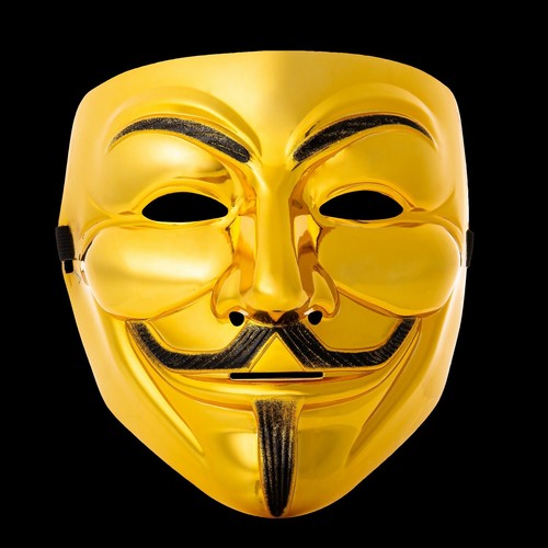 New 1-10 Guy Fawkes Anonymous Face Masks Hacker Halloween Fancy Dress UK - Picture 122 of 176