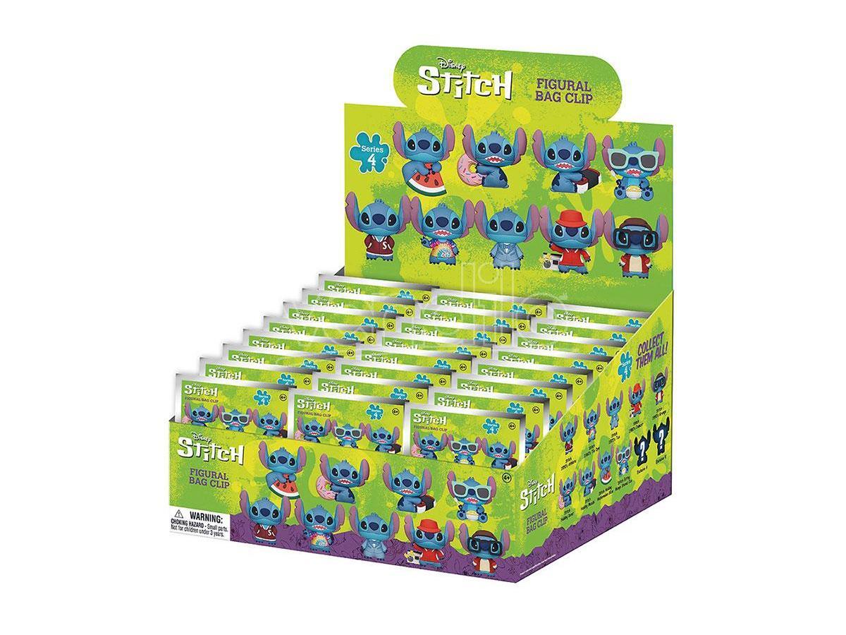 PORTACHIAVI CLIP LILO & STITCH SERIE 4 DISPLAY 24PZ DISNEY LILO & STITCH - GADGE