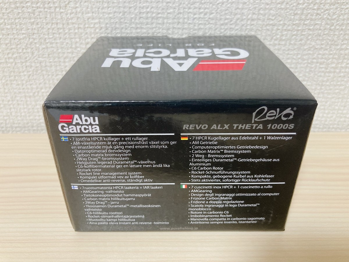 REVO ALXθ 1000S Abu Garcia Spinning Reel Revo ALX THETA 1000S 5.2:1 Fishing