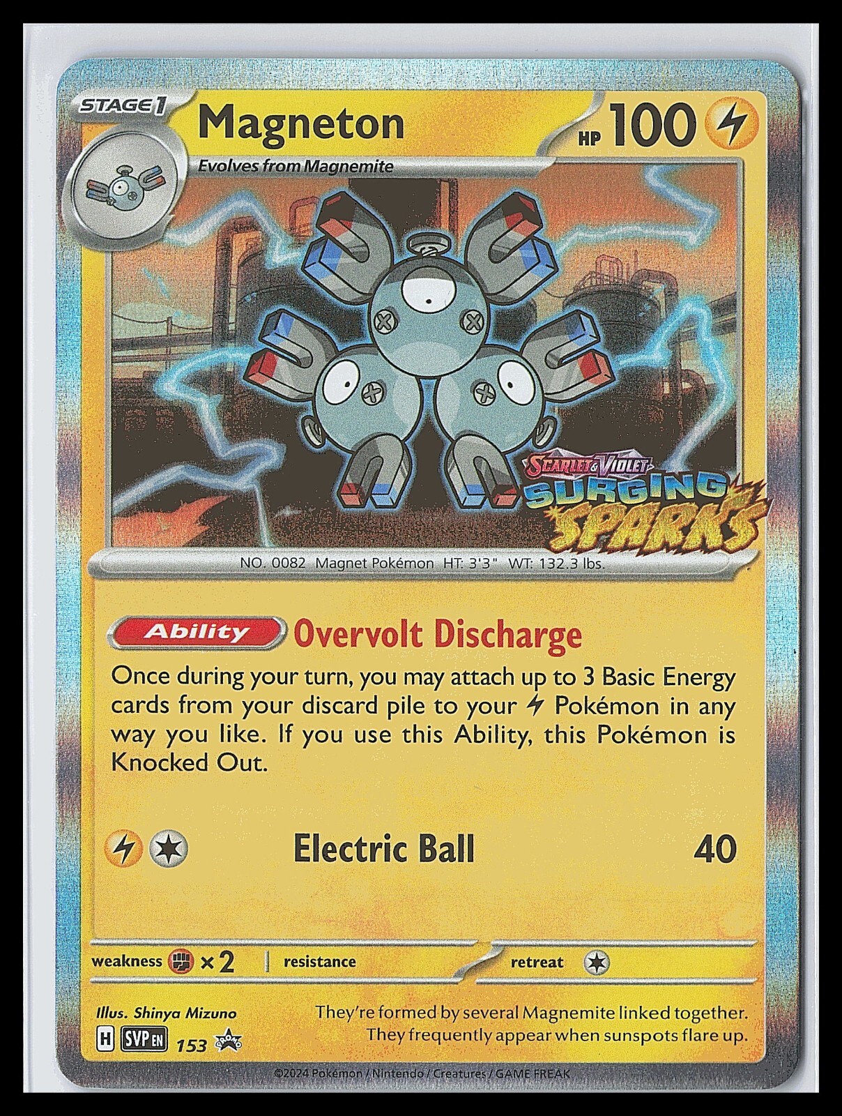 Magneton 153 Sv: Scarlet & Violet Promo Cards Holo