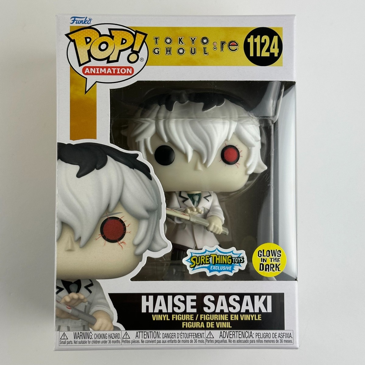 Funko Pop HAISE SASAKI GLOW IN DARK Sure Thing Toys Exclusive