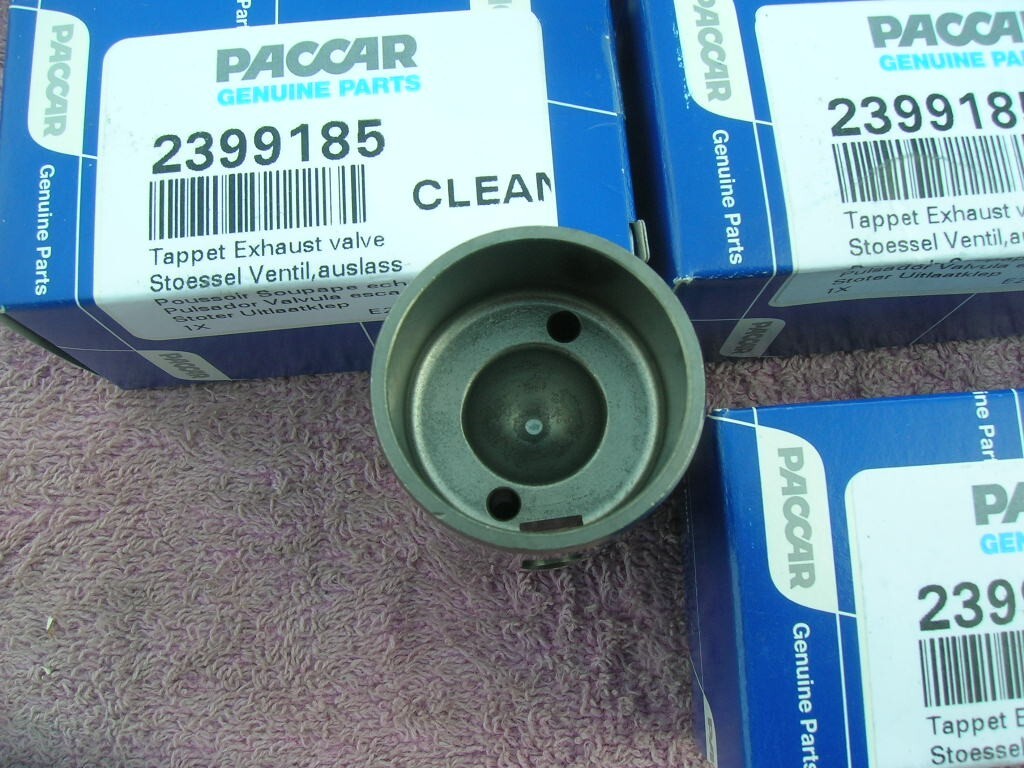 6 NEW Paccar Exhaust Valve Lifter Tappet 2330379 & 1867257 