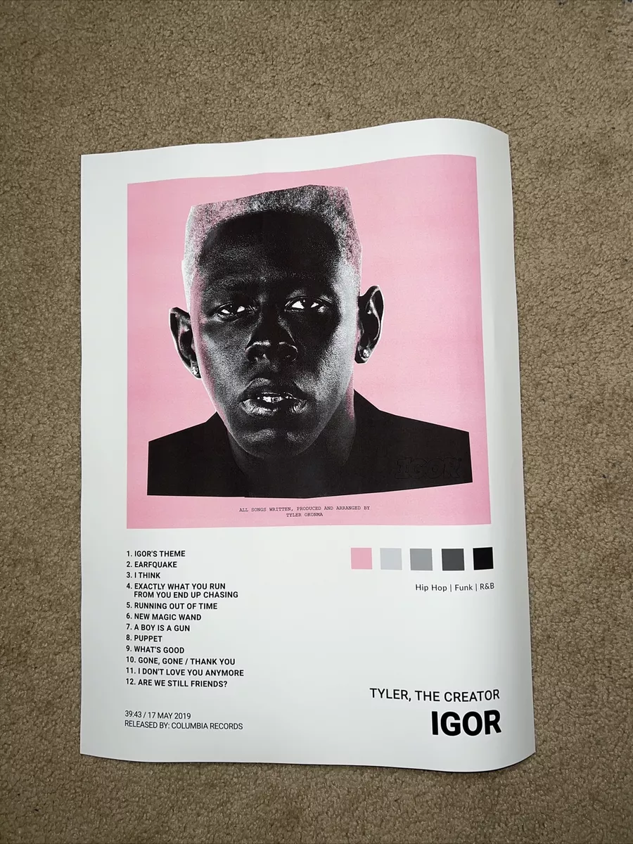 IGOR Album Poster- SEE DESC**